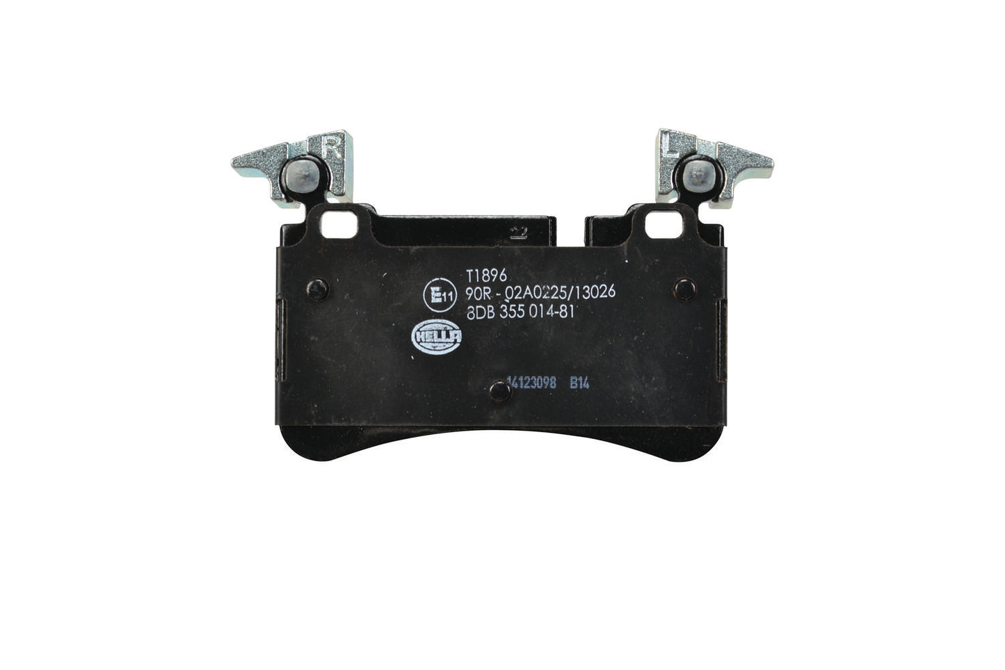 HELLA Brake pad set - T1896 - for e.g. MERCEDES-BENZ 8DB355014-811