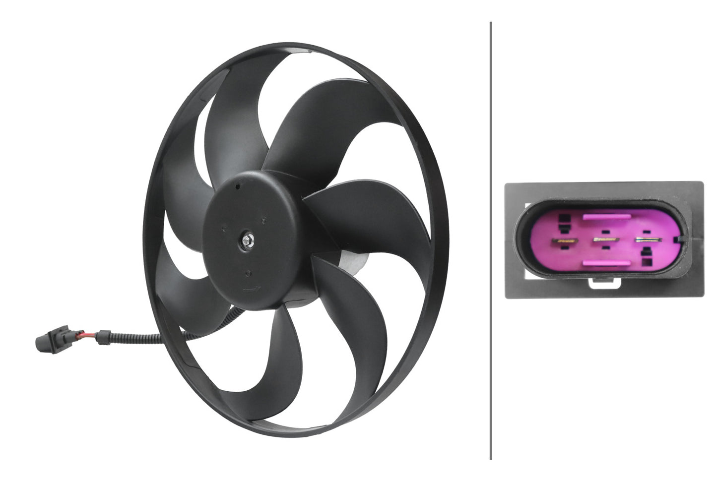 Hella Radiator Cooling Fan 8EW366420-081