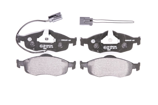 HELLA Brake pad set - T1081 - for e.g. FORD / MERCURY 8DB355007-751