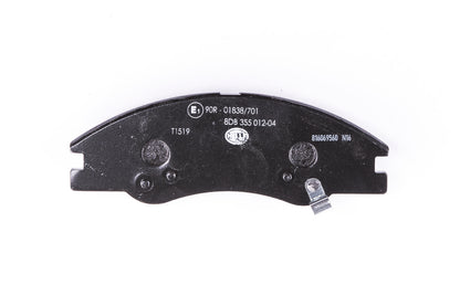 HELLA Brake pad set - T1519 - for e.g. KIA 8DB355012-041