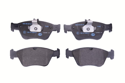 HELLA Brake pad set - T1091 - for e.g. MERCEDES-BENZ 8DB355007-831