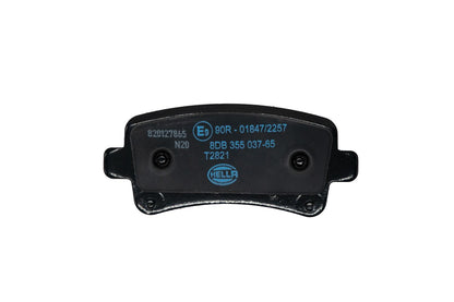 HELLA Brake pad set - T2821 - for e.g. CHEVROLET / HOLDEN / OPEL / SAAB 8DB355037-651