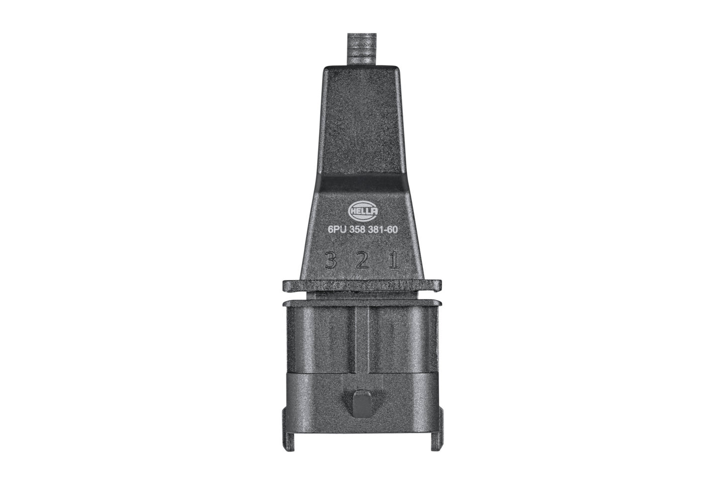 HELLA Sensor, crankshaft pulse - 12V - 3-pin connector 6PU358381-601