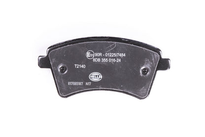 HELLA Brake pad set - T2140 - for e.g. RENAULT 8DB355016-241