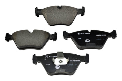 HELLA Brake pad set - T1202 - for e.g. BMW / MG / ROVER / WIESMANN 8DB355009-001