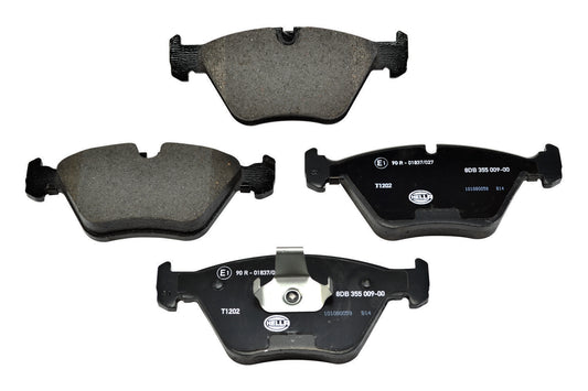 HELLA Brake pad set - T1202 - for e.g. BMW / MG / ROVER / WIESMANN 8DB355009-001