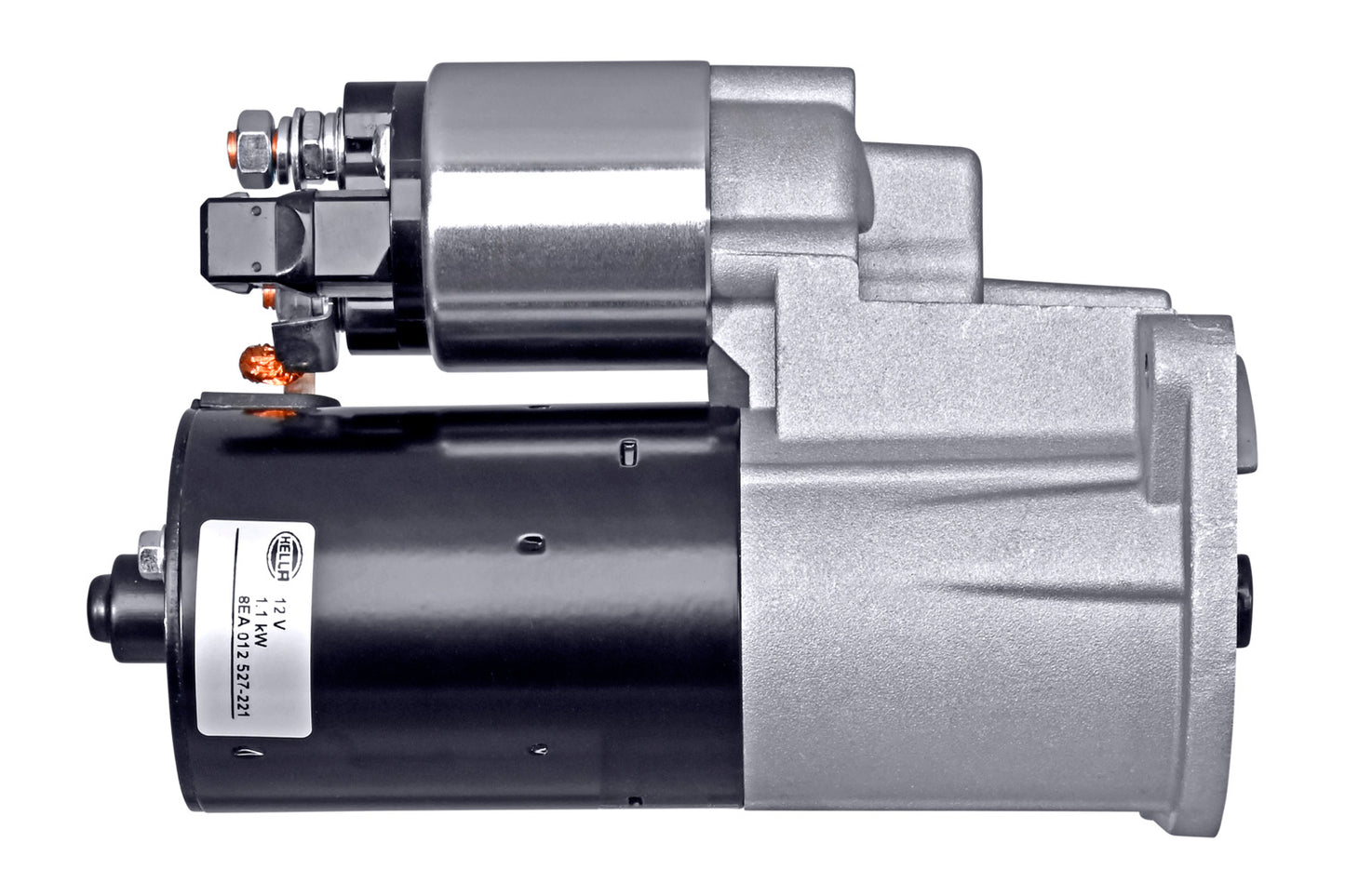 HELLA Starter - 12V - 1.1kW - for e.g. VW Polo (9N_) 8EA012527-221