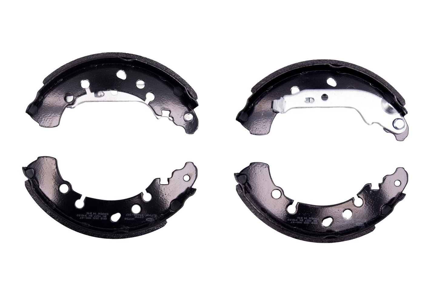 HELLA Brake Shoe Set - H1756 - for e.g. DAIHATSU / TOYOTA 8DB355000-471