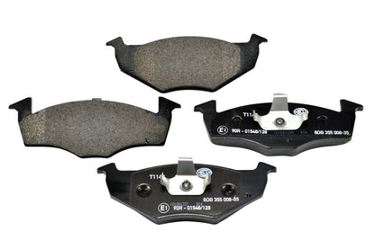 HELLA Brake pad set - T1143 - for e.g. SEAT / VOLKSWAGEN 8DB355008-351