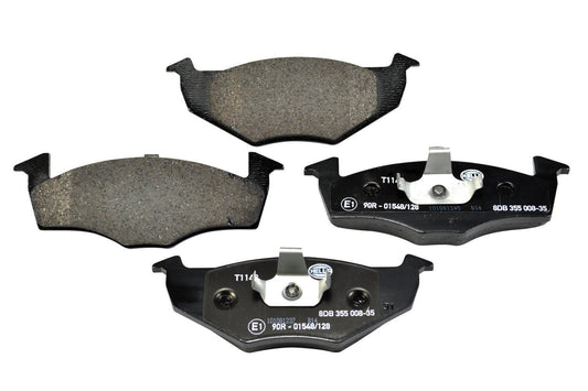 HELLA Brake pad set - T1143 - for e.g. SEAT / VOLKSWAGEN 8DB355008-351