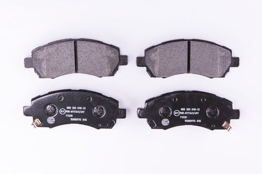 HELLA Brake pad set - T1320 - for e.g. SUBARU 8DB355010-121