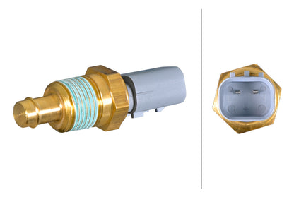 HELLA Sensor, coolant temperature - 2-pin connector 6PT358385-351