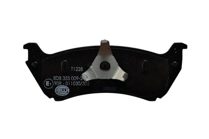 HELLA Brake pad set - T1228 - for e.g. MERCEDES-BENZ 8DB355009-241