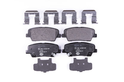 HELLA Brake pad set - T2175 - for e.g. HYUNDAI / KIA / SSANGYONG 8DB355020-101