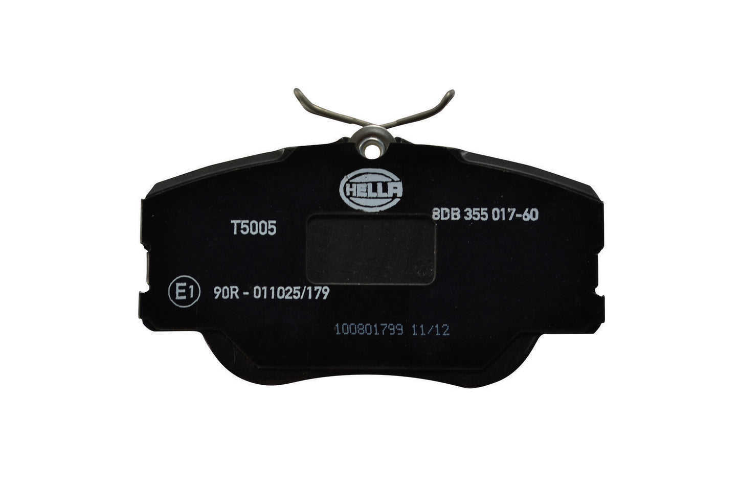 HELLA Brake pad set - T5005 - for e.g. MERCEDES-BENZ 8DB355017-601