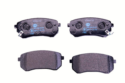 HELLA Brake pad set - T1553 - for e.g. DODGE / HYUNDAI / KIA 8DB355006-581