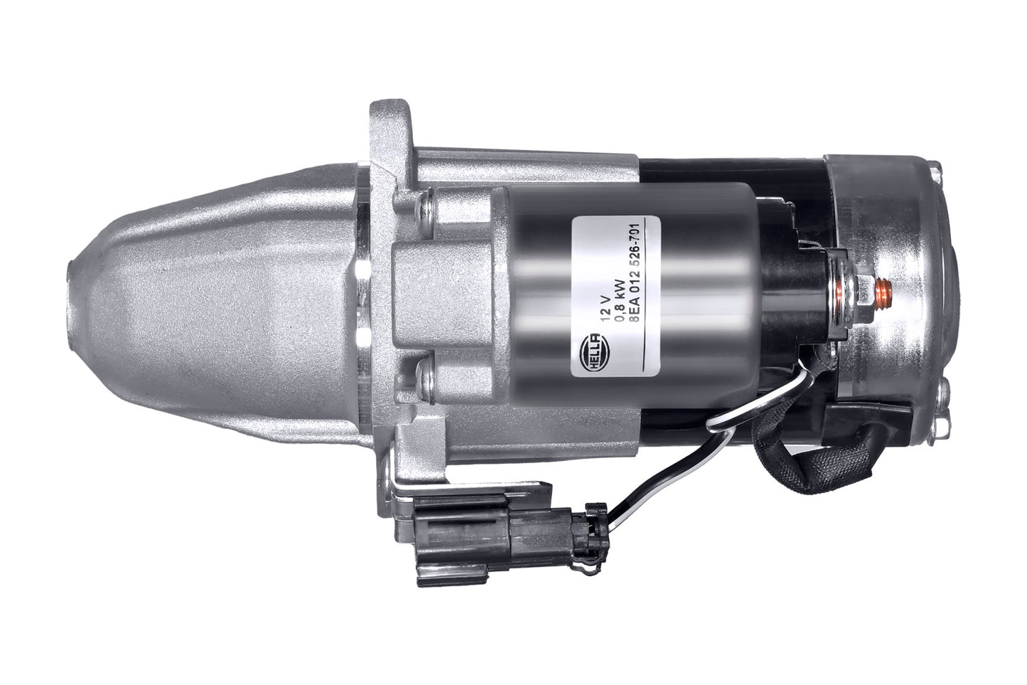 HELLA Starter - 12V - 0.8kW - for e.g. Nissan Almera I Hatchback (N15) 8EA012526-701
