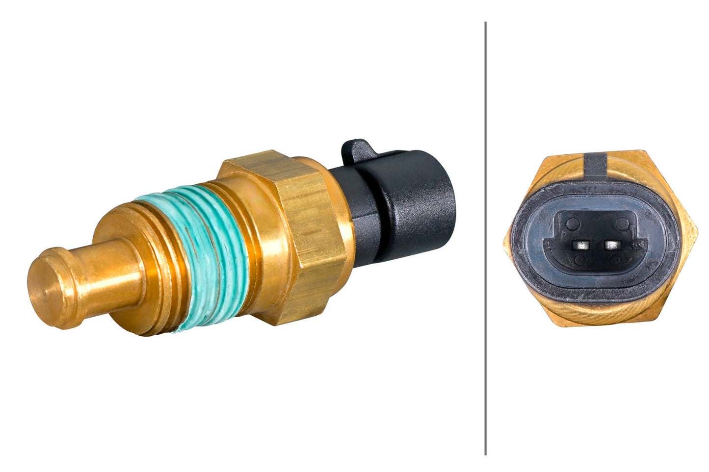 HELLA Sensor, coolant temperature - 2-pin connector 6PT358385-541