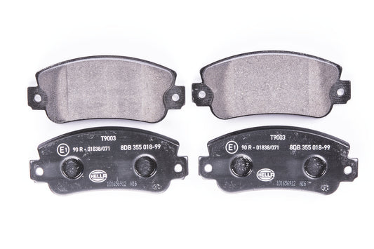 HELLA Brake pad set - T9003 - for e.g. AUTOBIANCHI / FIAT / LANCIA / SEAT 8DB355018-991