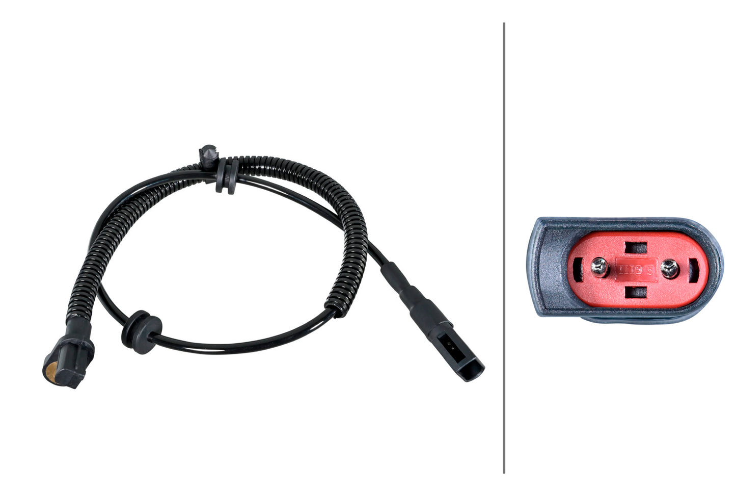HELLA Sensor, wheel speed - 2-pin connector 6PU358252-271