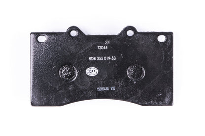 HELLA Brake pad set - T2044 - for e.g. NISSAN 8DB355019-531