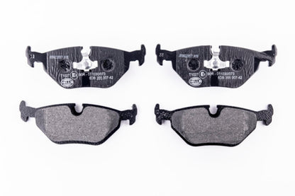 HELLA Brake pad set - T1027 - for e.g. BMW / WIESMANN 8DB355007-421