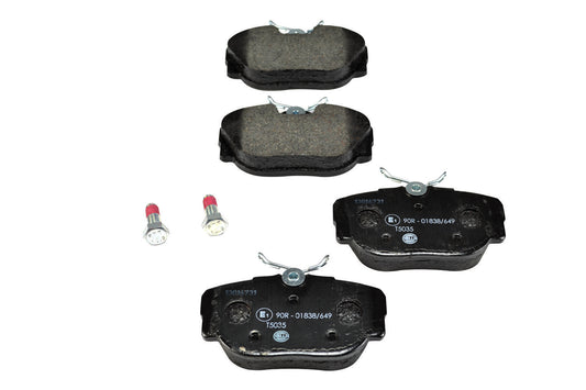 HELLA Brake pad set - T5035 - for e.g. BMW 8DB355017-811