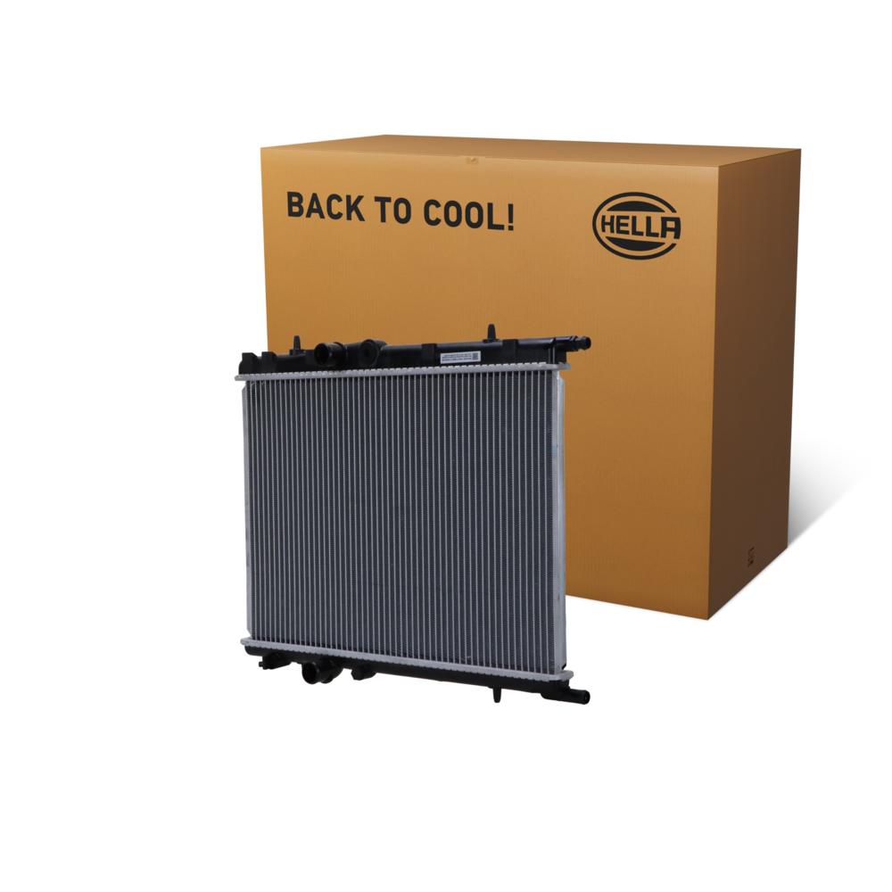 Hella Engine Coolant Radiator 8MK366302-691