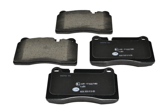 HELLA Brake pad set - T1686 - for e.g. LAND ROVER 8DB355013-201