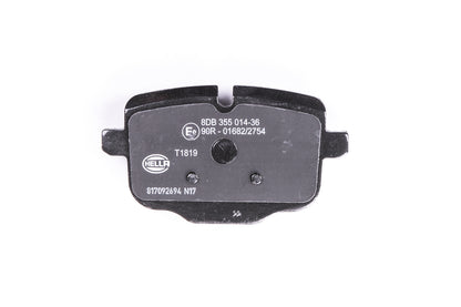HELLA Brake pad set - T1819 - for e.g. BMW 8DB355014-361