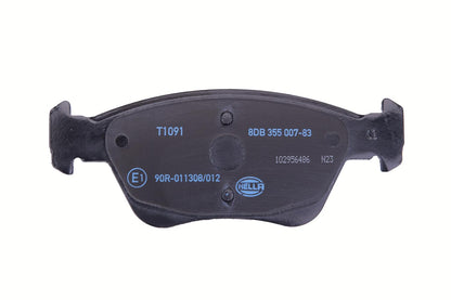 HELLA Brake pad set - T1091 - for e.g. MERCEDES-BENZ 8DB355007-831