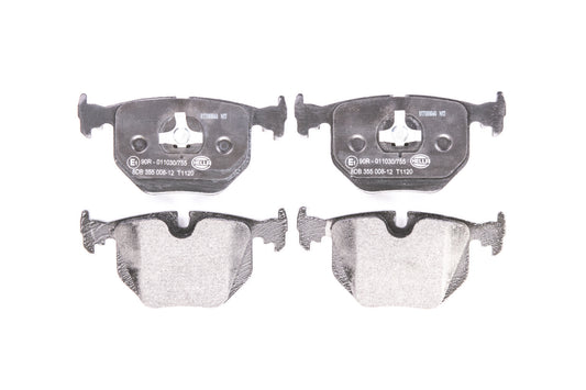 HELLA Brake pad set - T1120 - for e.g. BMW / MASERATI / WIESMANN 8DB355008-121
