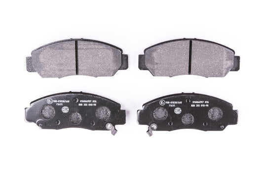 HELLA Brake pad set - T1411 - for e.g. HONDA 8DB355010-981