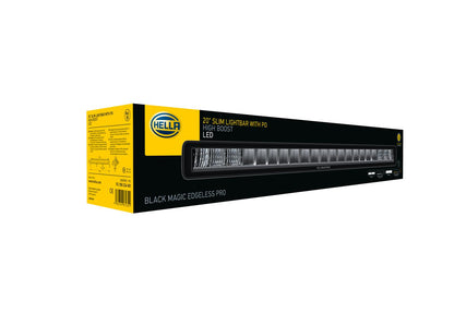 HELLA LED-Lightbar - Black Magic Edgeless Pro - 12/24V - yellow (amber)/white - 3730lm 1FJ358236-001