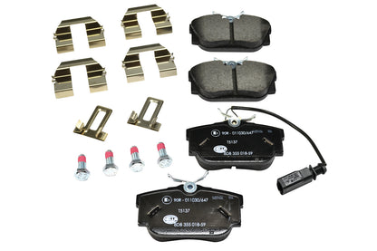 HELLA Brake pad set - T5137 - for e.g. VOLKSWAGEN 8DB355018-591