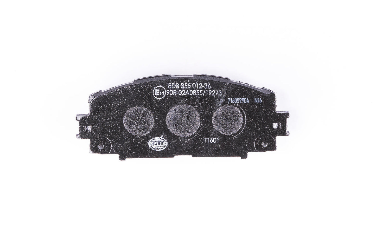 HELLA Brake pad set - T1601 - for e.g. DAIHATSU / TOYOTA 8DB355012-361