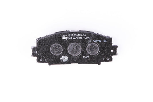 HELLA Brake pad set - T1601 - for e.g. DAIHATSU / TOYOTA 8DB355012-361