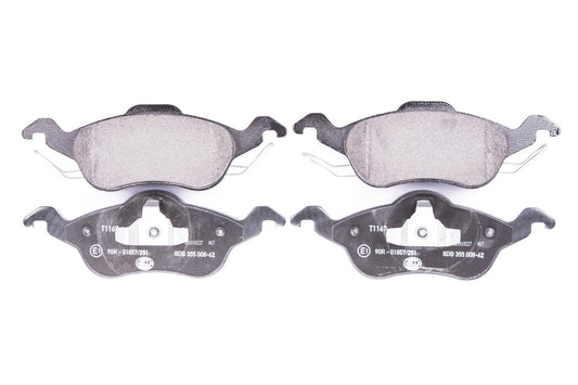 HELLA Brake pad set - T1167 - for e.g. FORD 8DB355008-621
