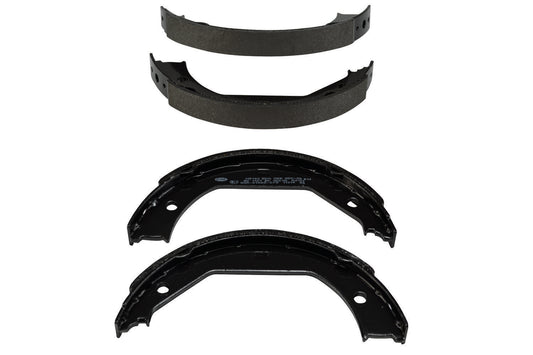 HELLA Brake Shoe Set, parking brake - H9140 - for e.g. ALPINA / BMW / MINI 8DA355050-381