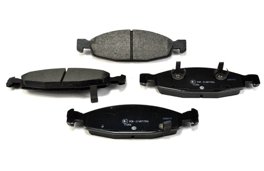 HELLA Brake pad set - T1296 - for e.g. JEEP 8DB355009-881