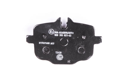 HELLA Brake pad set - T2430 - for e.g. BMW 8DB355021-631