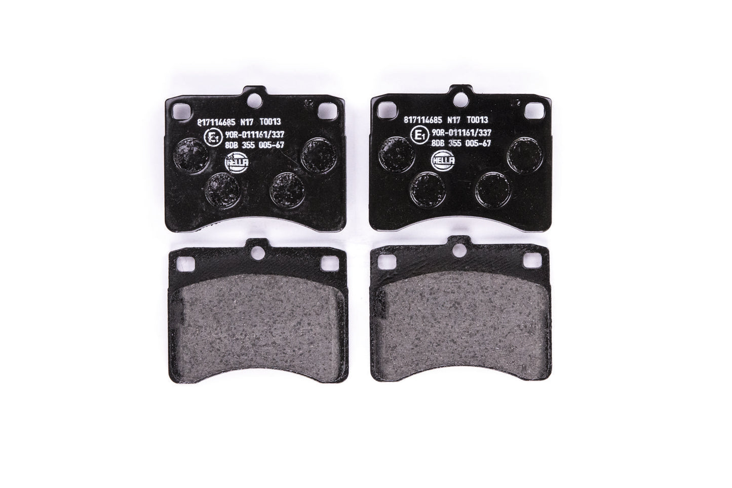 HELLA Brake pad set - T0013 - for e.g. ASIA MOTORS / DAIHATSU / PERODUA 8DB355005-671