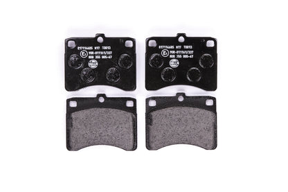 HELLA Brake pad set - T0013 - for e.g. ASIA MOTORS / DAIHATSU / PERODUA 8DB355005-671