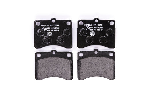 HELLA Brake pad set - T0013 - for e.g. ASIA MOTORS / DAIHATSU / PERODUA 8DB355005-671