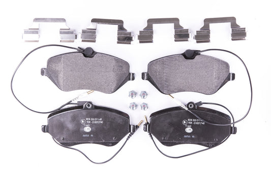 HELLA Brake pad set - T1462 - for e.g. CITROEN / PEUGEOT 8DB355011-491