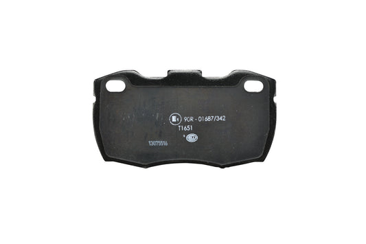 HELLA Brake pad set - T1651 - for e.g. LAND ROVER 8DB355012-871