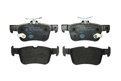 HELLA Brake pad set - T2796 - for e.g. FORD 8DB355037-791