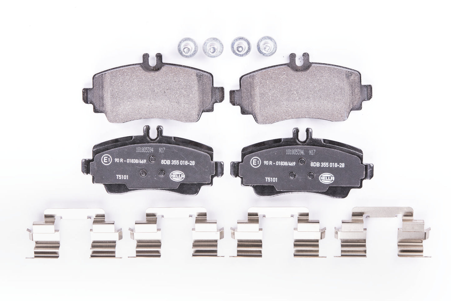 HELLA Brake pad set - T5101 - for e.g. MERCEDES-BENZ 8DB355018-281