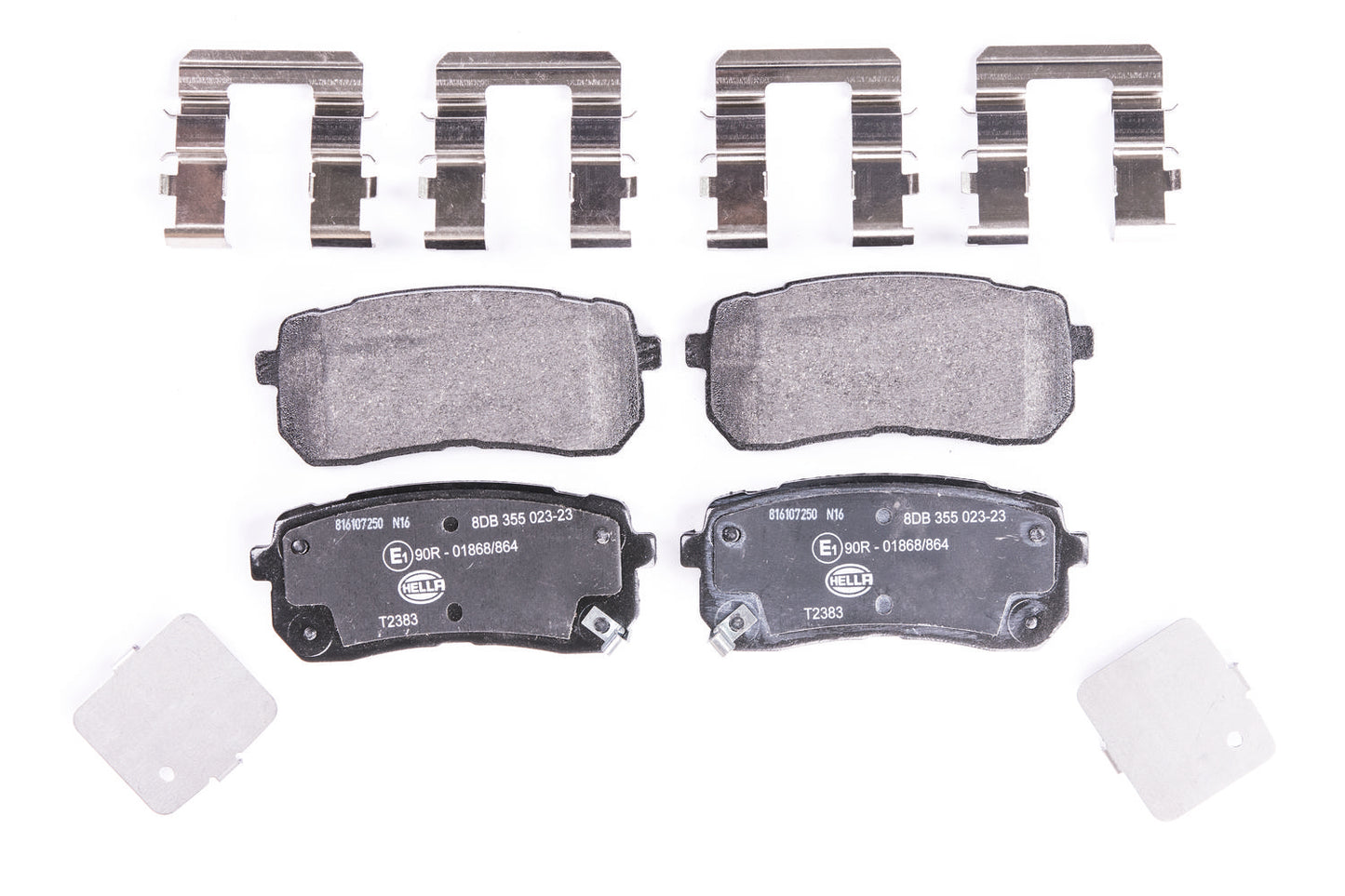 HELLA Brake pad set - T2383 - for e.g. HYUNDAI / KIA 8DB355023-231