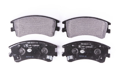 HELLA Brake pad set - T1429 - for e.g. MAZDA 8DB355011-141